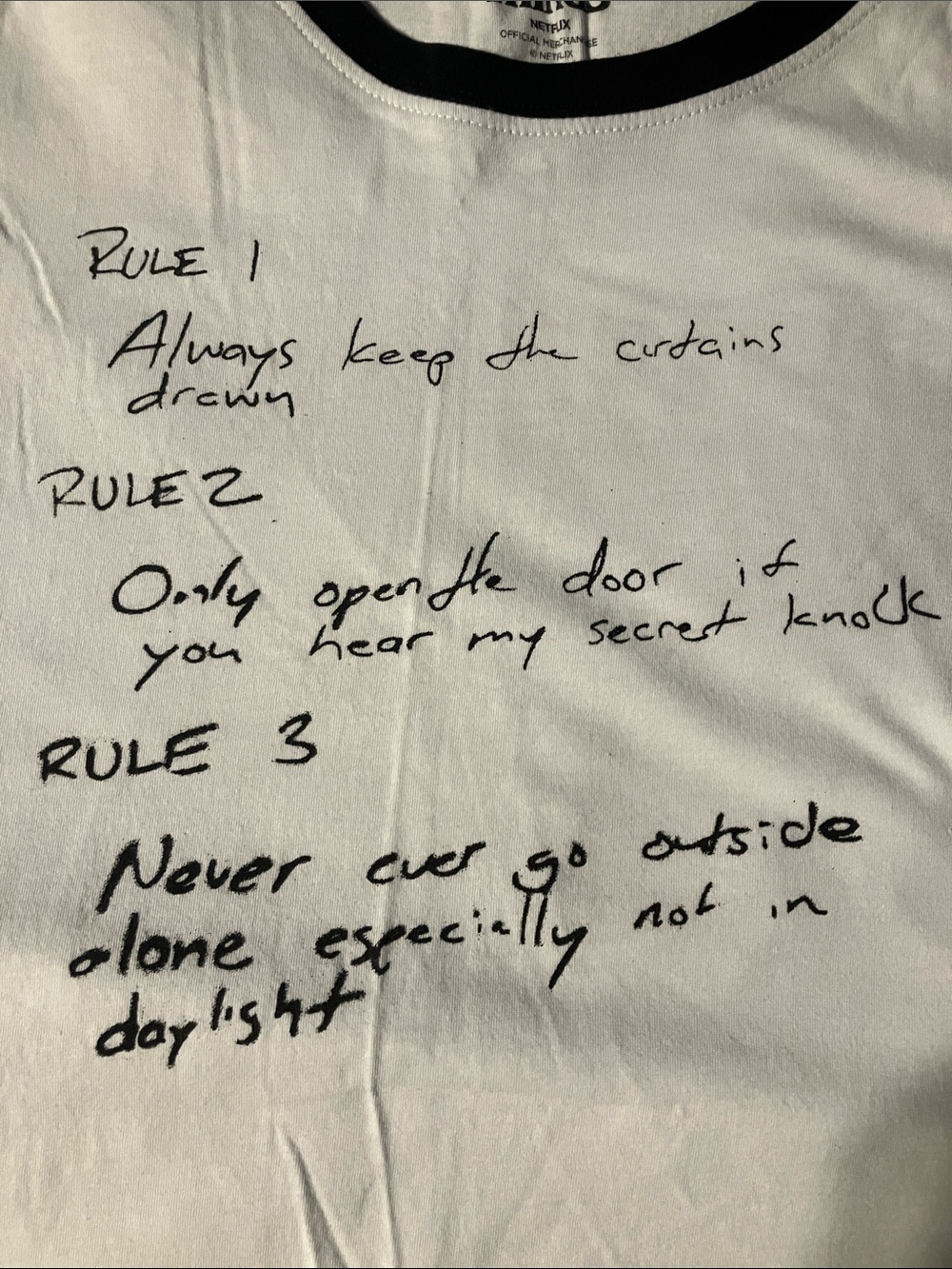Stranger Things Rules T-Shirt